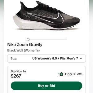 Nike Zoom Gravity NEW Women’s 8.5